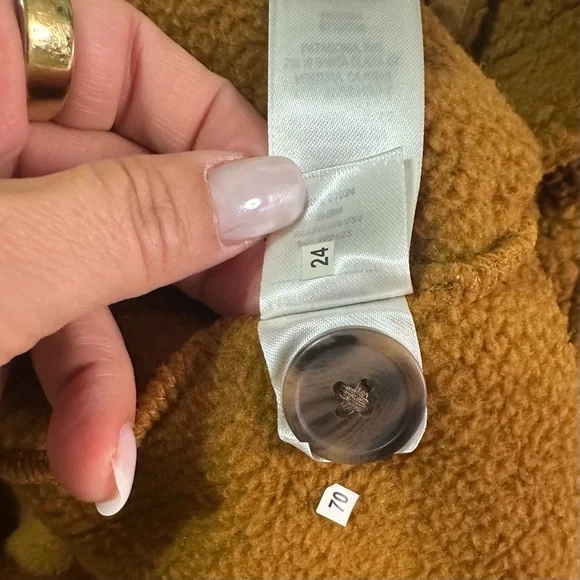 NEW Patagonia Women’s Retro Pile Fleece Shacket Sz S — Shelter Brown — NWT - Picture 13 of 13